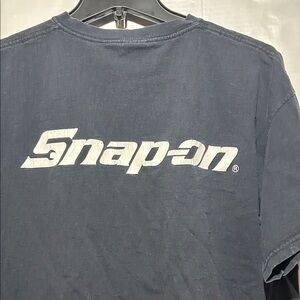 Adult XL Fruit of Loom Snap-On Tools Short Sleeve Black Shirt